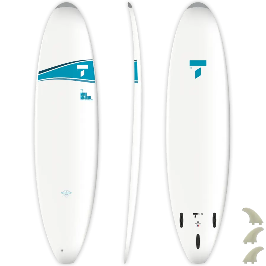 Tahe Origin 7'3" Mini Malibu Dura-Tec