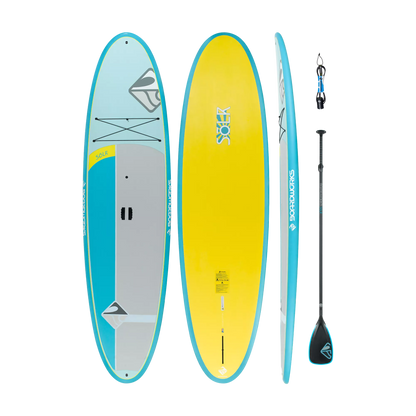 Boardworks Solr 10'6"  All-Around Paddle Board con Remo y Leash