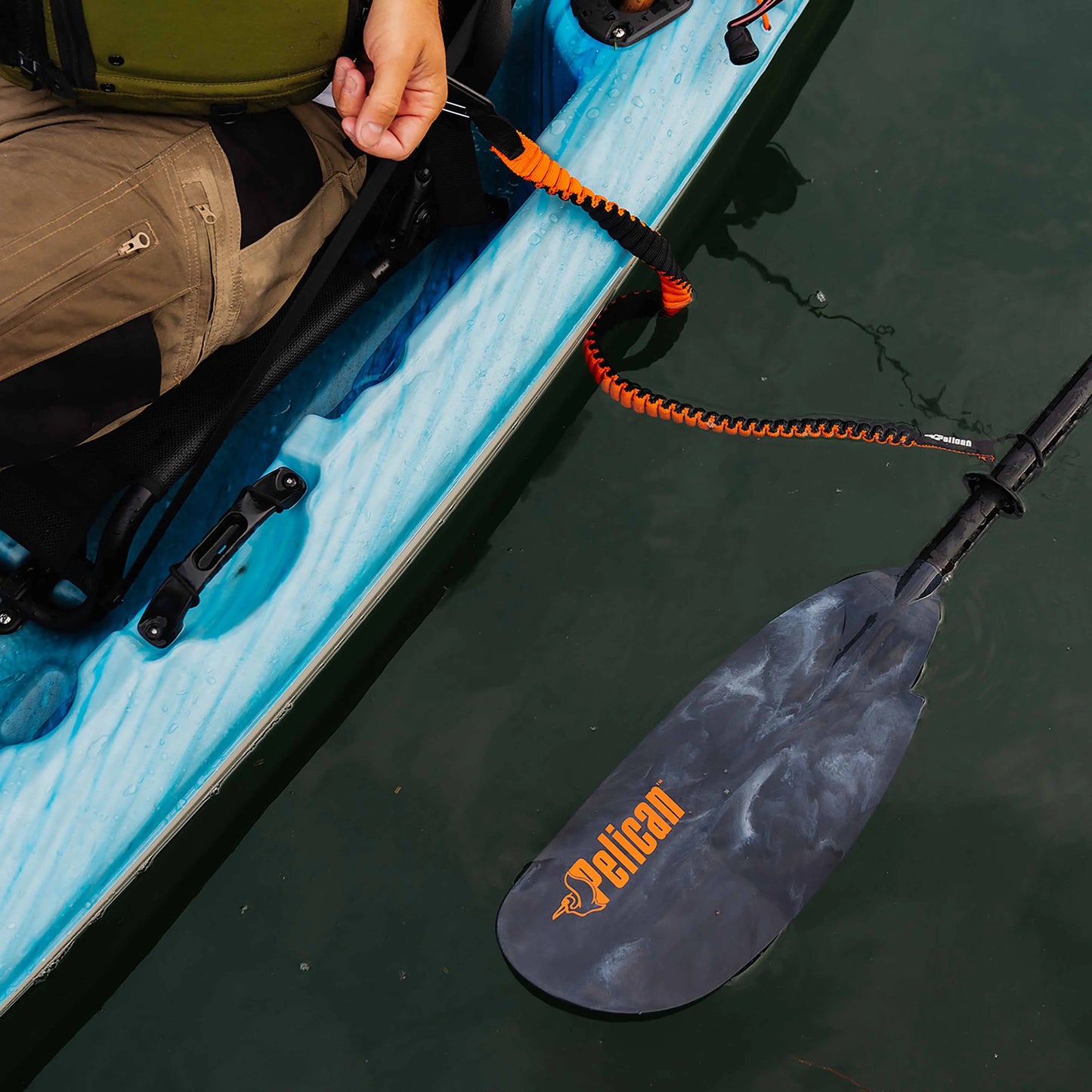 Perception Paddle and Rod Leash